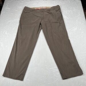 Tommy Bahama Boracay Mens 42x34 Brown Tencel Blend 5-Pocket Straight Leg Pants